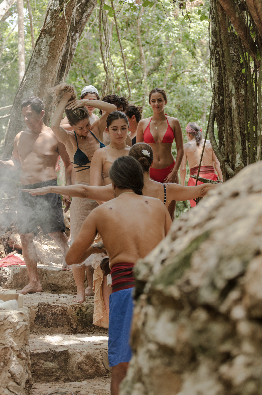 Temazcal ceremony