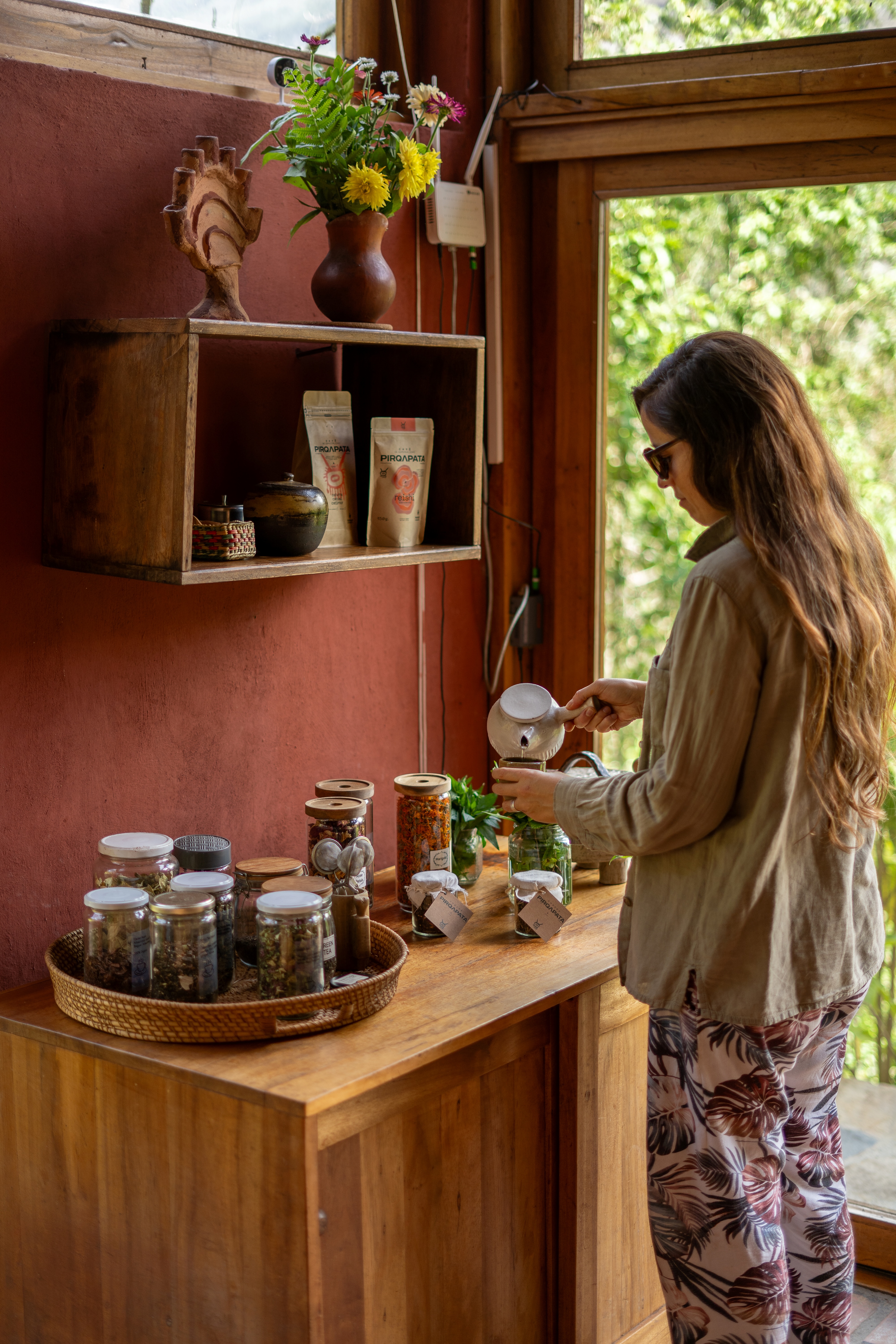 Herbal and Medicinal Tea Station