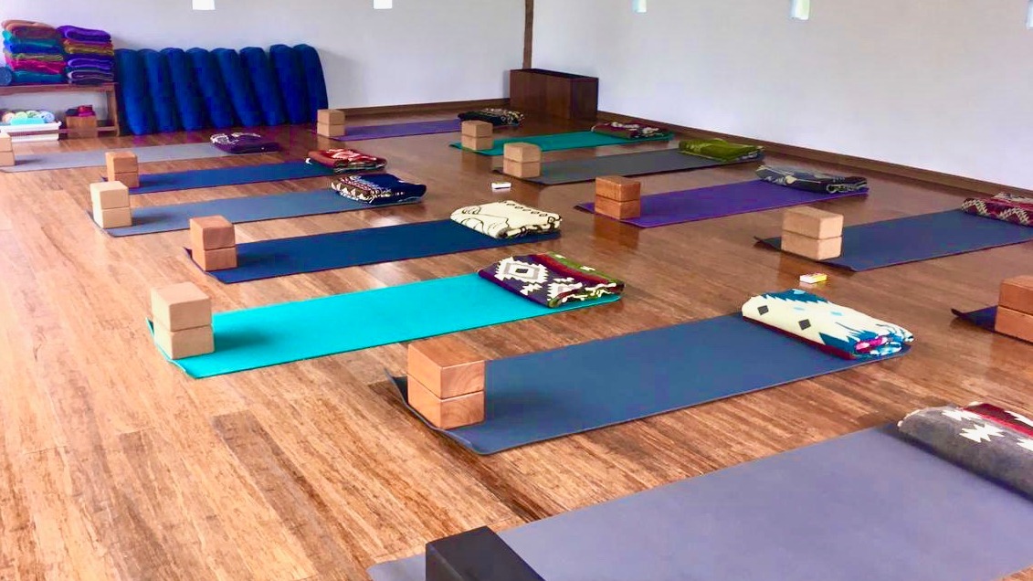 Fully equipped yoga studio